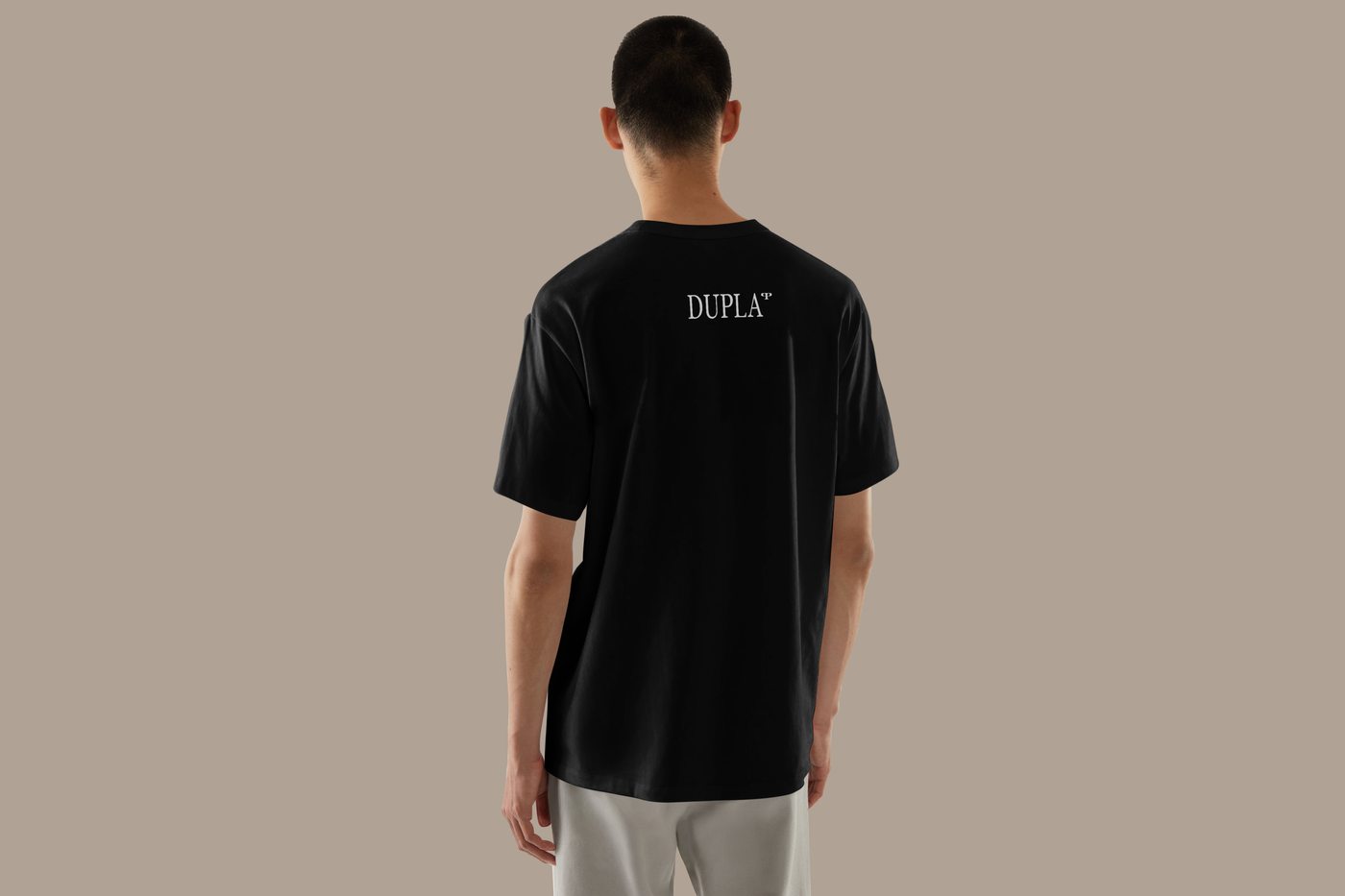 Dupla branded t-shirt, back print