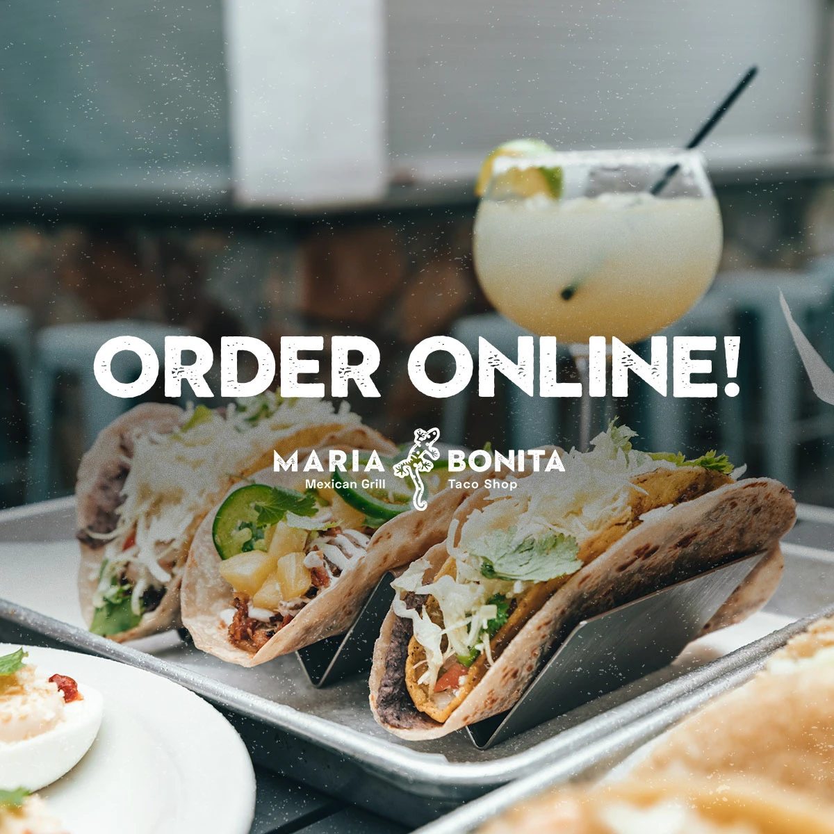 María Bonita order online social media post